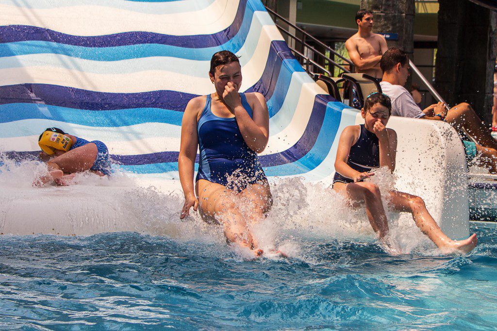 Waterslide Woman