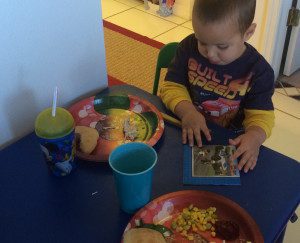 Paper plates at Thanksgiving? Why not. Especially at the kids' table.