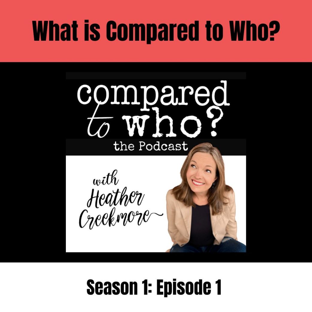 what is compared to who?